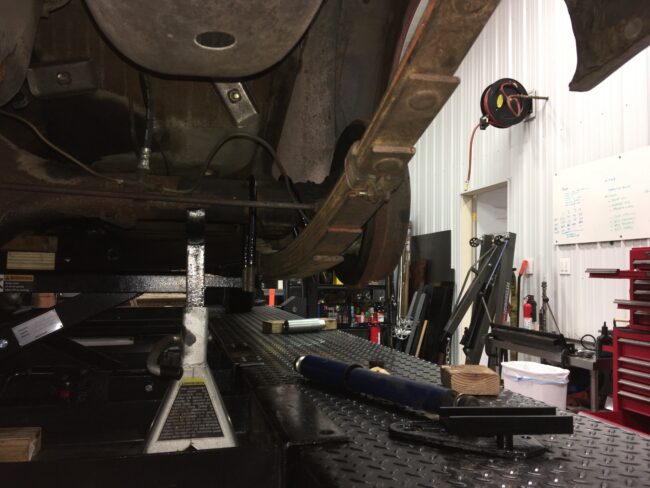 passenger side springs 2