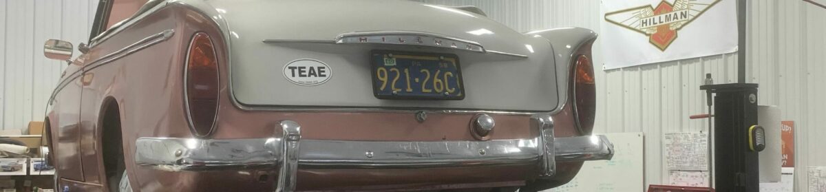 My 1960 Hillman Minx IIIA
